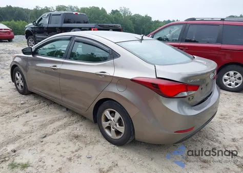 2014 Hyundai Elantra Se z USA, uszkodzony, nr VIN 5NPDH4AE3EH499219
